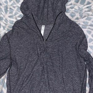 Grey lulu quarter zip